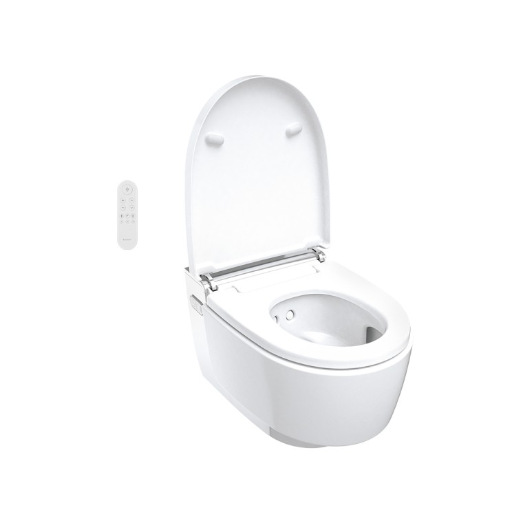 Geberit AquaClean Mera Dusch-WC — Premium-Modell mit WhirlSpray-Technologie und Föhn
